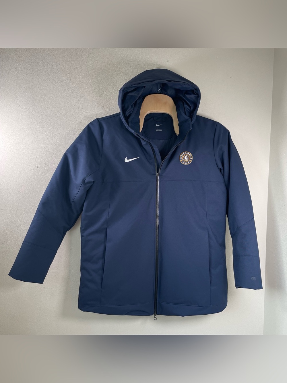 Nike 550 Down Parka Jacket Men's L Team Storm-FIT 2024 NBA All-Star Game Navy